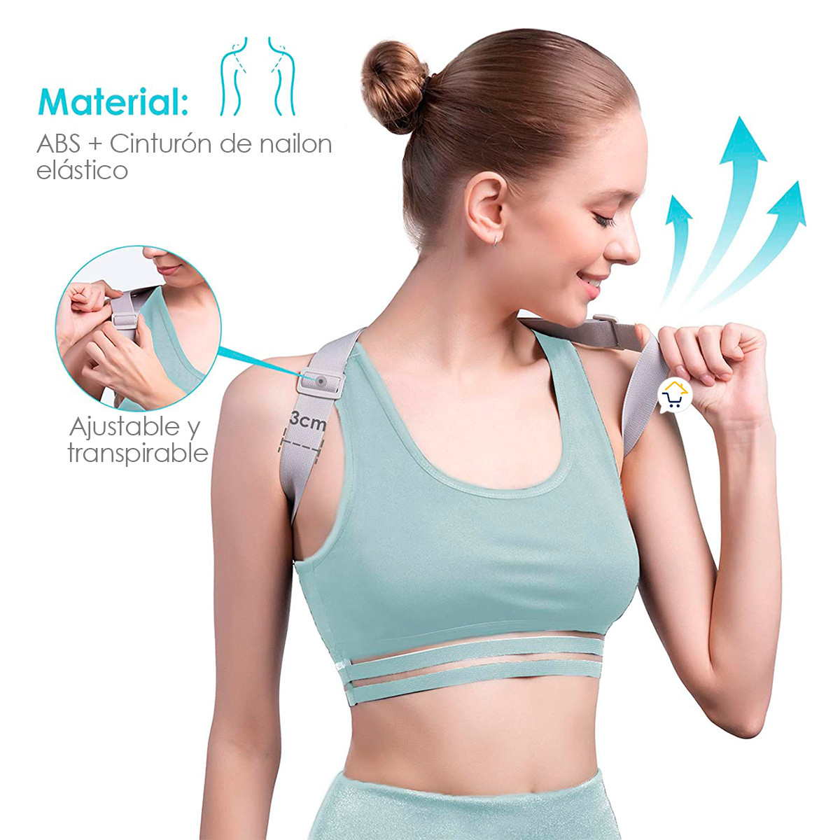 Miniatura 6 de Corrector Postura Inteligente ZX808